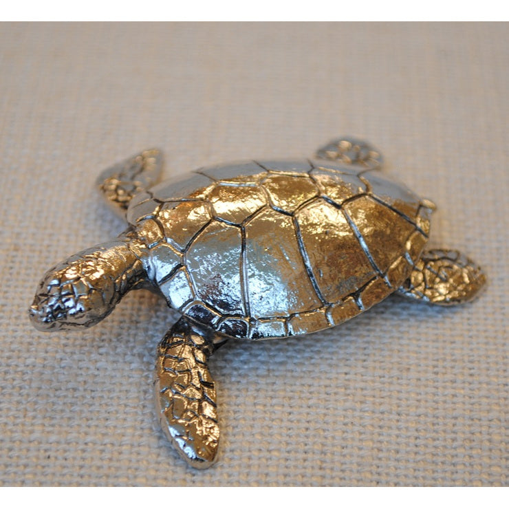 北欧雑貨 インテリア おしゃれ メタル カメ ウミガメ 亀 tortoise ニッケル ブロストコペンハーゲン METAL Broste Copenhagen 01N3