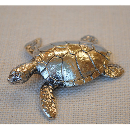 北欧雑貨 インテリア おしゃれ メタル カメ ウミガメ 亀 tortoise ニッケル ブロストコペンハーゲン METAL Broste Copenhagen 01N3