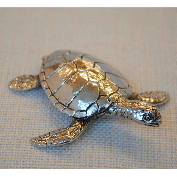 北欧雑貨 インテリア おしゃれ メタル カメ ウミガメ 亀 tortoise ニッケル ブロストコペンハーゲン METAL Broste Copenhagen 01N3