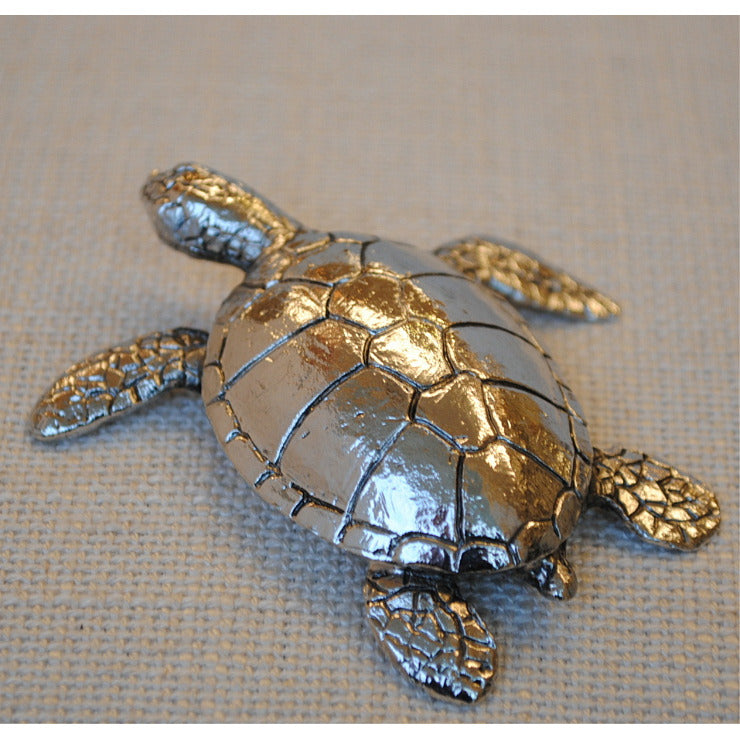 北欧雑貨 インテリア おしゃれ メタル カメ ウミガメ 亀 tortoise ニッケル ブロストコペンハーゲン METAL Broste Copenhagen 01N3