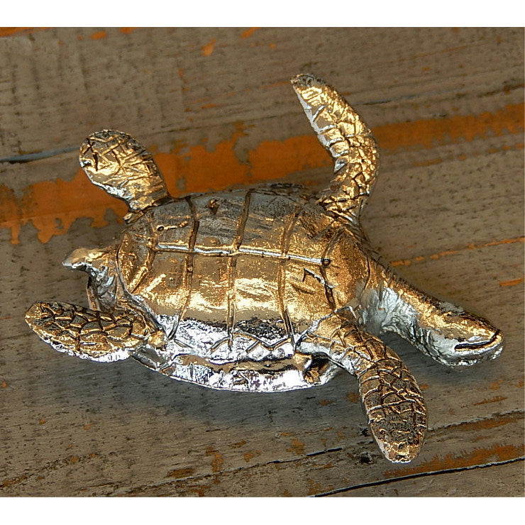 北欧雑貨 インテリア おしゃれ メタル カメ ウミガメ 亀 tortoise ニッケル ブロストコペンハーゲン METAL Broste Copenhagen 01N3
