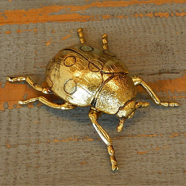 北欧雑貨 インテリア おしゃれ 真鍮 昆虫 メタル テントウムシ Ladybug レディーバグ ビートル ブラス ブロストコペンハーゲン METAL Broste Copenhagen 02BS1