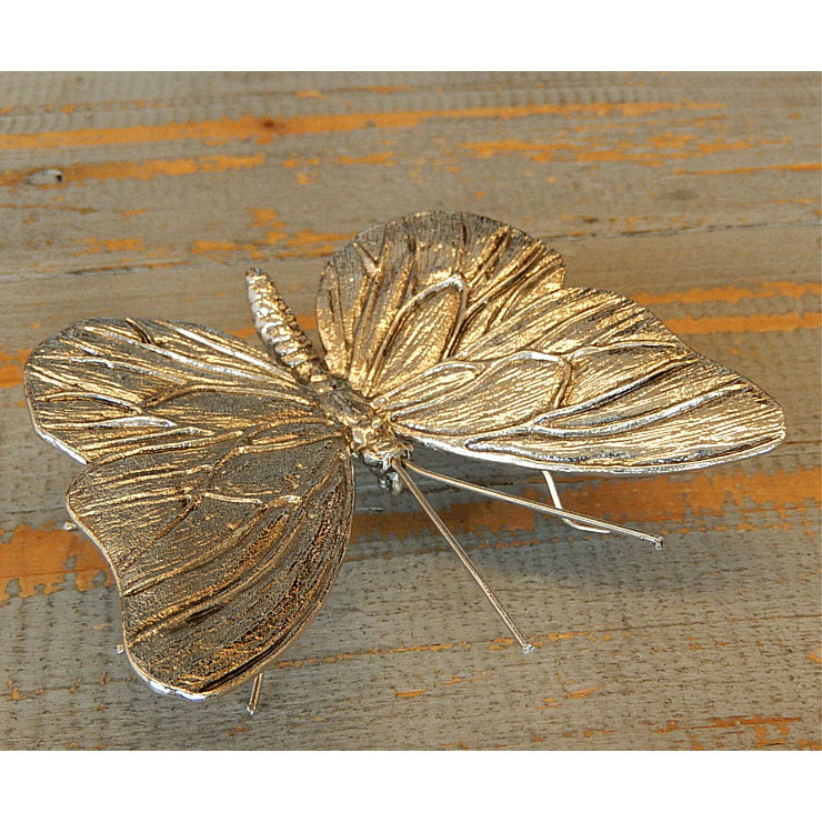 北欧雑貨 インテリア おしゃれ 昆虫 メタル シルバー 銀 アンティークシルバー 蝶々 butterfly バタフライ ブロストコペンハーゲン Broste Copenhagen 05ASI-01