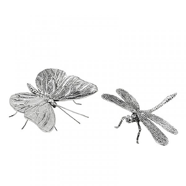 北欧雑貨 インテリア おしゃれ 昆虫 メタル シルバー 銀 アンティークシルバー 蝶々 butterfly バタフライ ブロストコペンハーゲン Broste Copenhagen 05ASI-01