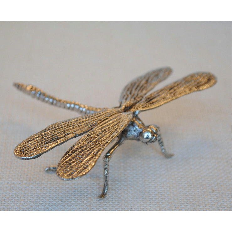 北欧雑貨 インテリア おしゃれ 昆虫 メタル シルバー 銀 アンティークシルバー トンボ 蜻蛉 ドラゴンフライ ブロストコペンハーゲン Broste Copenhagen 05ASI-02
