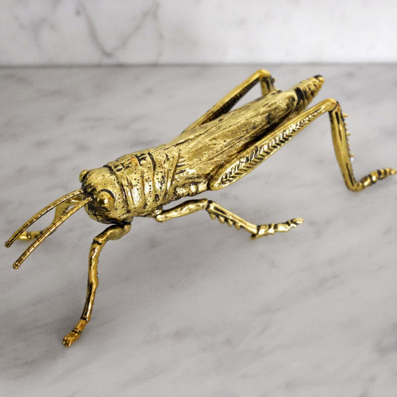北欧雑貨 インテリア おしゃれ 真鍮 昆虫 殿様バッタ 金色 グラスホッパー ゴールドカラー ブラス ブロストコペンハーゲン Broste Copenhagen 06ABS3