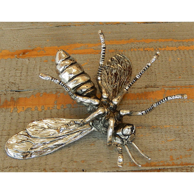 北欧雑貨 インテリア おしゃれ メタル シルバー 銀 昆虫 スズメバチ すずめ蜂 Sparrow bee スパロー ビー ブロストコペンハーゲン METAL Broste Copenhagen 06S2