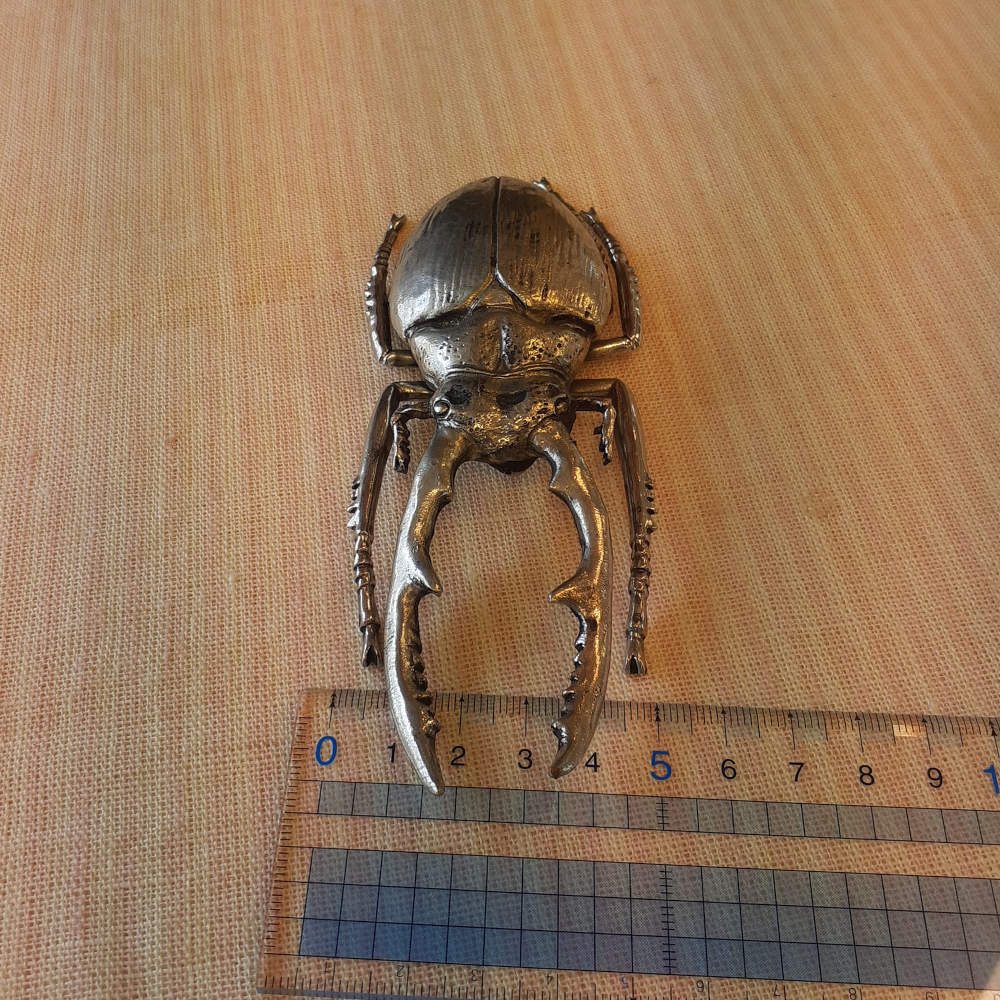 北欧雑貨 インテリア おしゃれ メタル シルバー 銀 昆虫 ノコギリクワガタ Stag beetle スタッグ ビートル ブロストコペンハーゲン METAL Broste Copenhagen 06S3