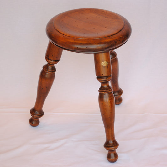 椅子 スツール 木製 イタリア製 丸椅子 おしゃれ アンティーク風家具 クラシック カパーニ 古木 CAPANNI 290001