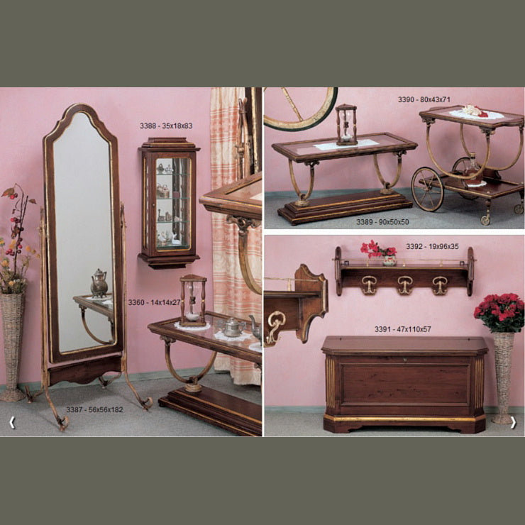 センターテーブル テーブル コーヒーテーブル サロンテーブル カクテルテーブル 木製 ガラス イタリア製 古木 真鍮 カパーニ アンティーク風家具 CAPANNI