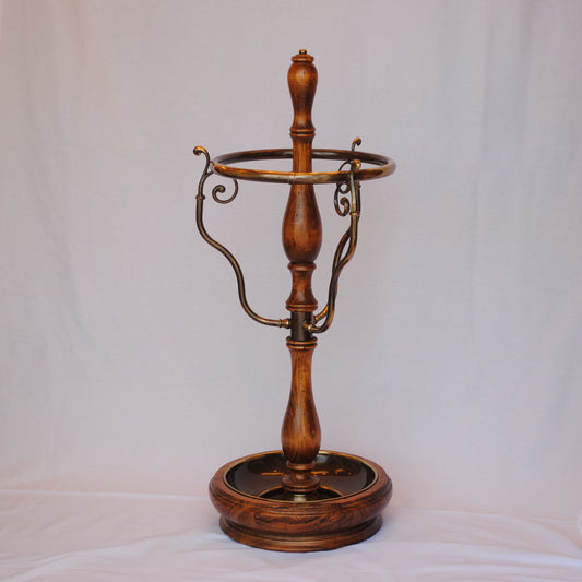 傘立て アンブレラスタンド アンティーク風傘立て おしゃれ 真鍮製傘立て イタリア製傘立て 古木傘立て クラシックスタイル傘立て カパーニ CAPANNI 301025