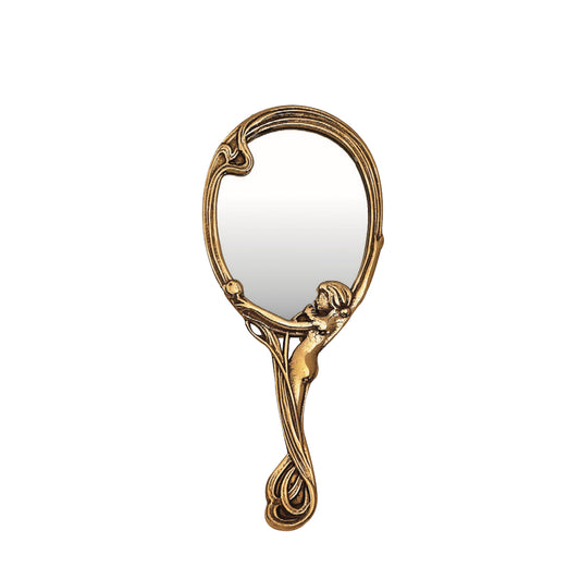 手鏡 鏡 ハンドミラー ミラー 真鍮 イタリア製 クラシック イタリー製 アンティーク風 レディー スティラーズ STILARS 388008