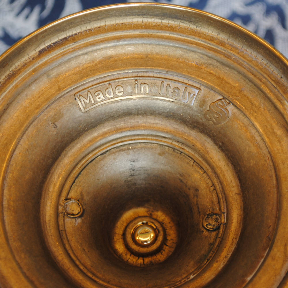 卓上ミラー スタンド 卓上 鏡 ミラー スクエア 真鍮 ブラス イタリア製 アンティーク調 雑貨 置き鏡 お姫様 女優鏡 STILARS スティラーズ 388068