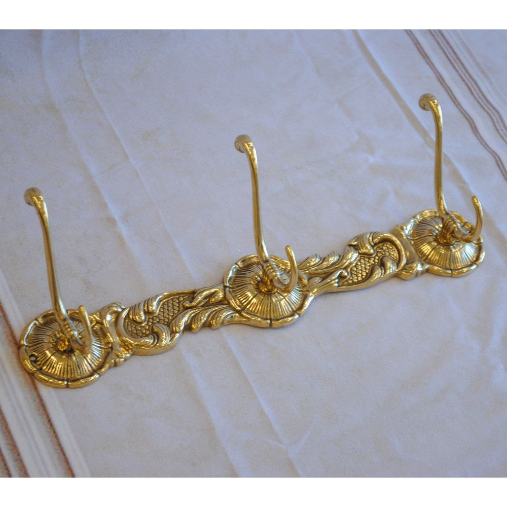 ハンガー オシャレ コートハンガー 壁掛けフック 雑貨 イタリアン クラシック ゴールド イタリア製 インテリア雑貨 金 真鍮 ブラス スティラーズ STILARS 388072