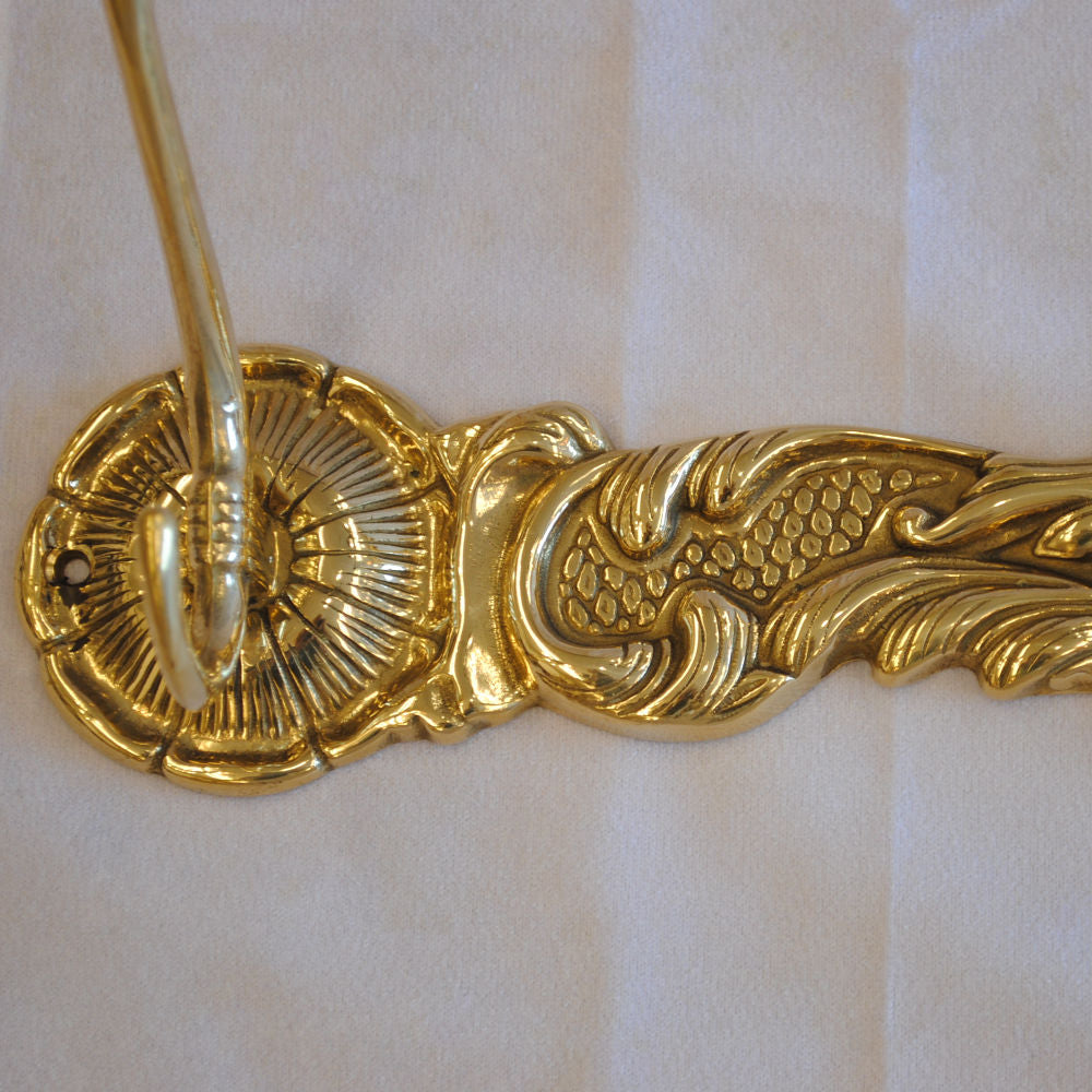 ハンガー オシャレ コートハンガー 壁掛けフック 雑貨 イタリアン クラシック ゴールド イタリア製 インテリア雑貨 金 真鍮 ブラス スティラーズ STILARS 388072