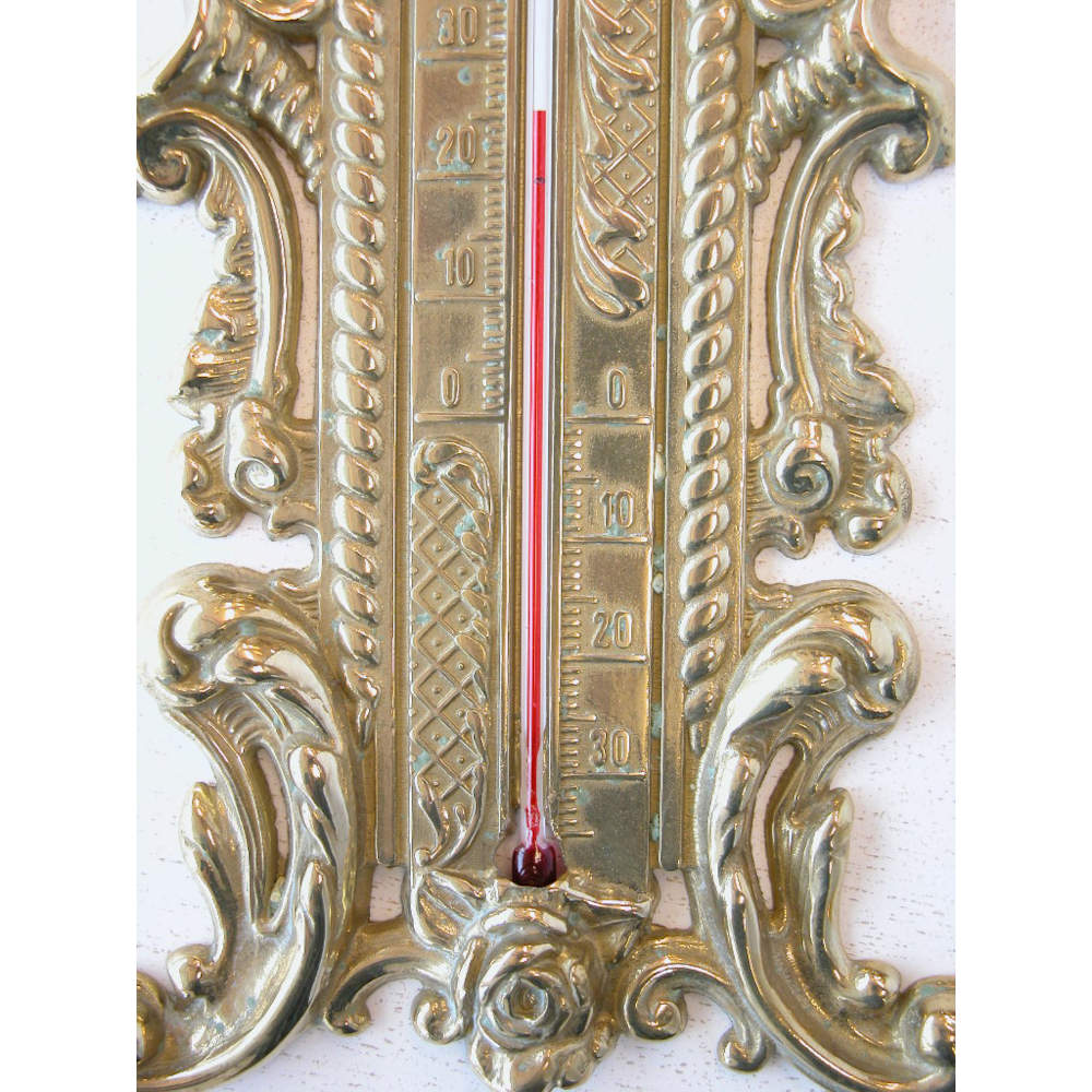 温度計 天使の温度計 エンジェル 天使 室温計 壁掛け温度計 インテリア雑貨 真鍮雑貨 ブラス イタリア製 アンティーク調 雑貨 スティラーズ STILARS 388287