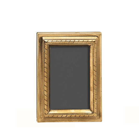 フォトフレーム 写真立て おしゃれ アンティーク調 額縁スタイル 金色 縦タイプ 真鍮雑貨 真鍮製 ブラス イタリー製 スティラーズ STILARS 388322