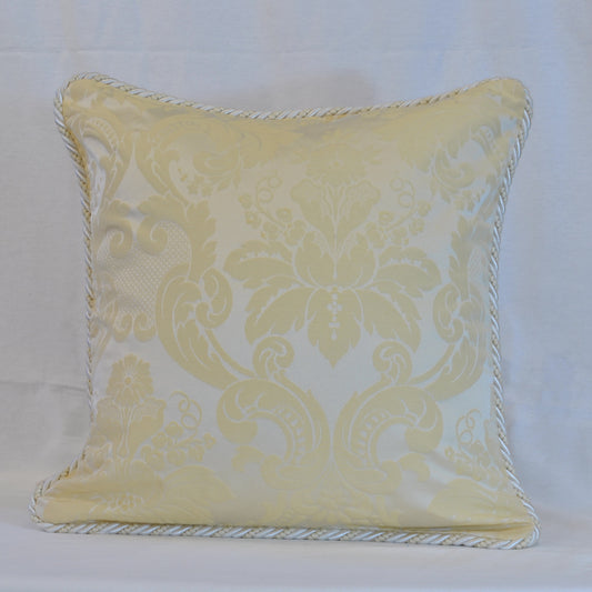 クッションカバー フランス製クッションカバー クッション トリム付きクッションカバー フランスインテリア雑貨 スタイルフランス 45x45 RegenceIvoire45X45