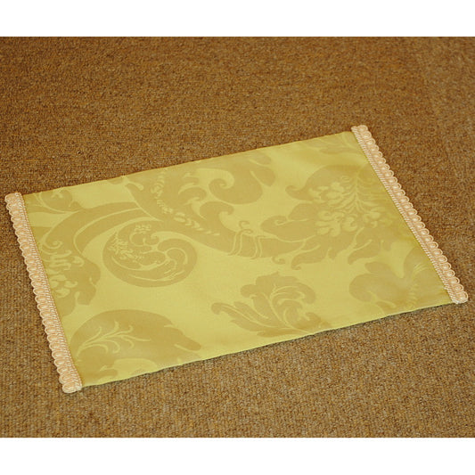 テーブルセンター オシャレ スタイルフランス 20x30 ブレード付き フランス製生地 グリーン 20x30cm FlorenceVtAnis