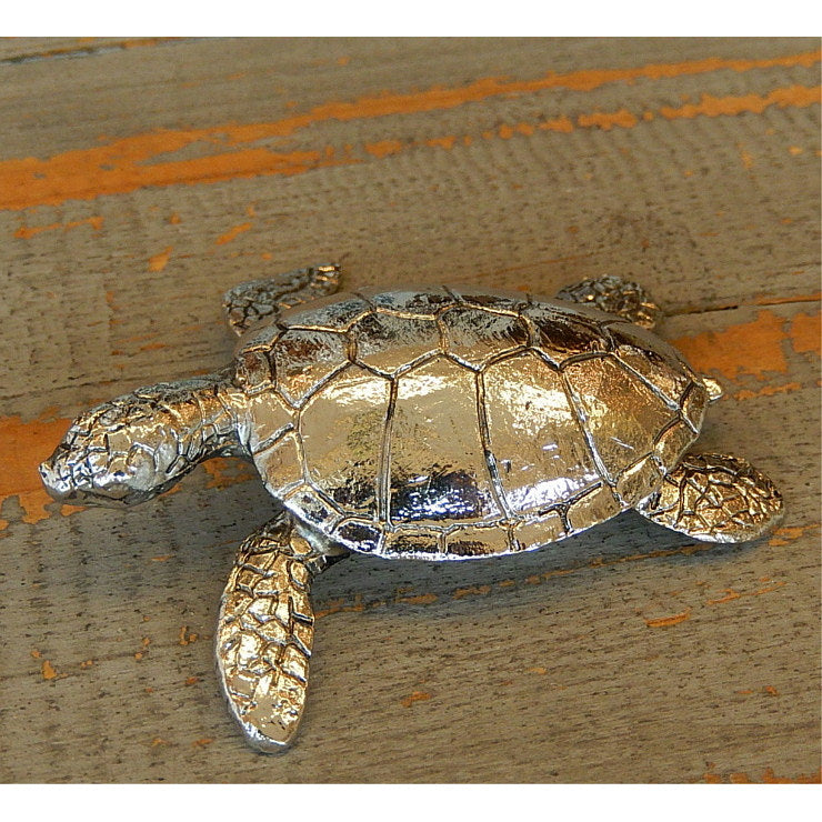 北欧雑貨 インテリア おしゃれ メタル カメ ウミガメ 亀 tortoise ニッケル ブロストコペンハーゲン METAL Broste Copenhagen 01N3