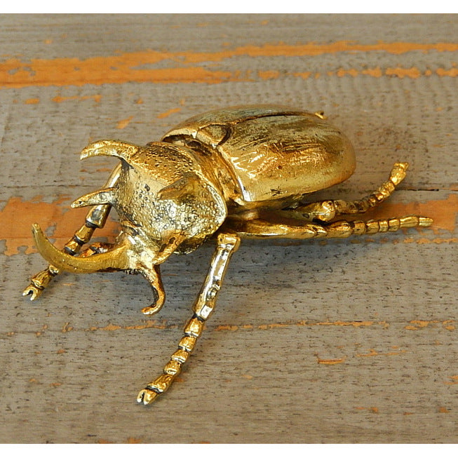 北欧雑貨 インテリア おしゃれ 真鍮 昆虫 メタル カブトムシ Beetle ビートル ブラス ブロストコペンハーゲン METAL Broste Copenhagen 02BS2