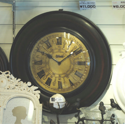 時計 壁掛け時計 掛時計 オシャレ おしゃれ ウォールクロック ウォール クロック 丸 Ethnic clock Makerts 306012