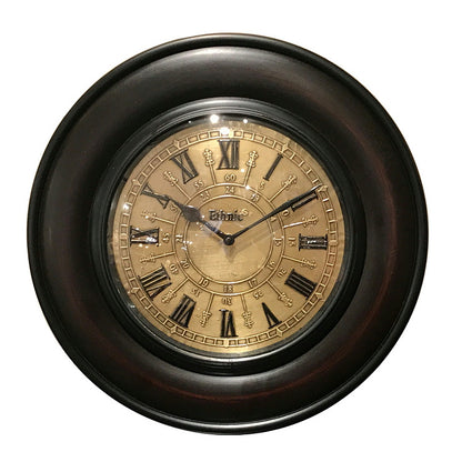 時計 壁掛け時計 掛時計 オシャレ おしゃれ ウォールクロック ウォール クロック 丸 Ethnic clock Makerts 306012