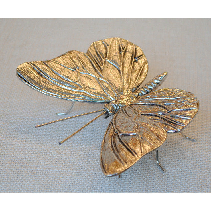 北欧雑貨 インテリア おしゃれ 昆虫 メタル シルバー 銀 アンティークシルバー 蝶々 butterfly バタフライ ブロストコペンハーゲン Broste Copenhagen 05ASI-01