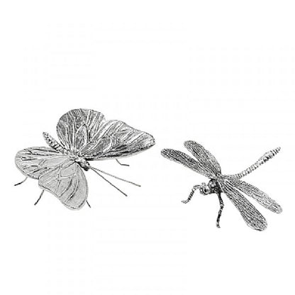 北欧雑貨 インテリア おしゃれ 昆虫 メタル シルバー 銀 アンティークシルバー 蝶々 butterfly バタフライ ブロストコペンハーゲン Broste Copenhagen 05ASI-01