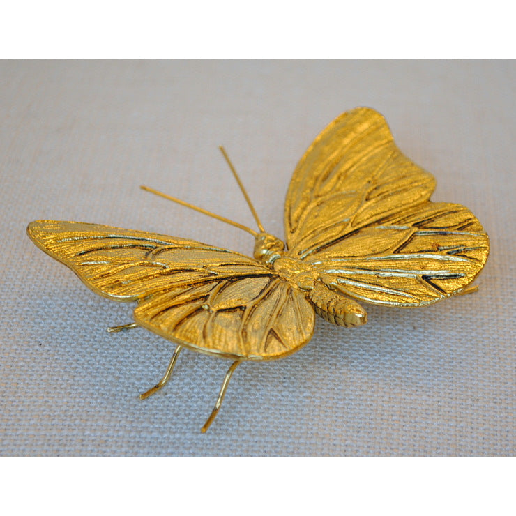 北欧雑貨 インテリア おしゃれ 真鍮 昆虫 メタル 蝶々 butterfly バタフライ ブラス ブロストコペンハーゲン METAL Broste Copenhagen 05BS1