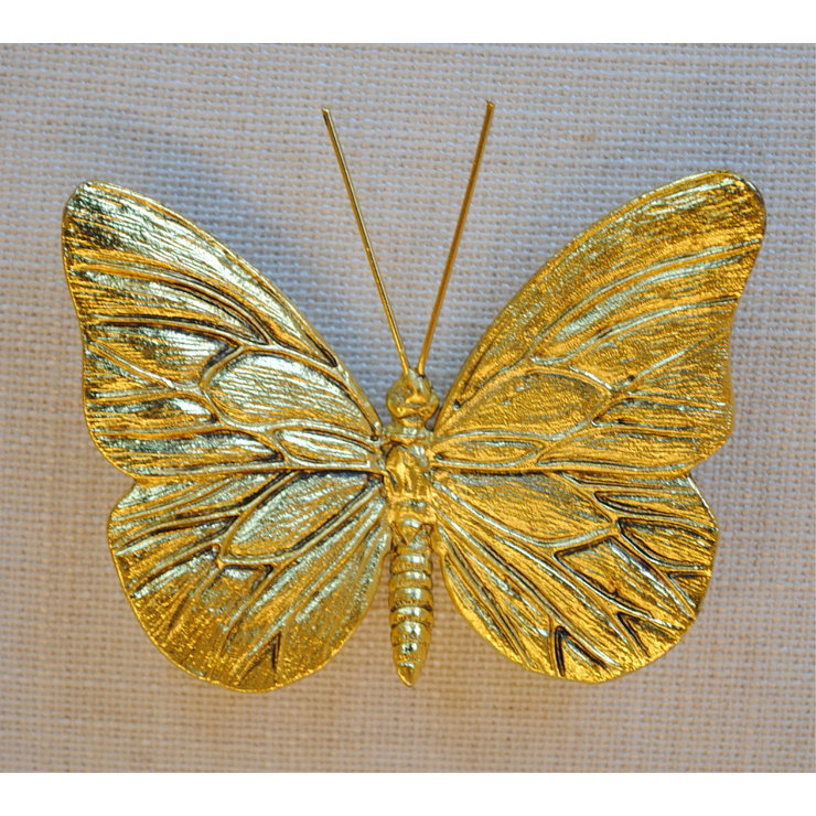 北欧雑貨 インテリア おしゃれ 真鍮 昆虫 メタル 蝶々 butterfly バタフライ ブラス ブロストコペンハーゲン METAL Broste Copenhagen 05BS1