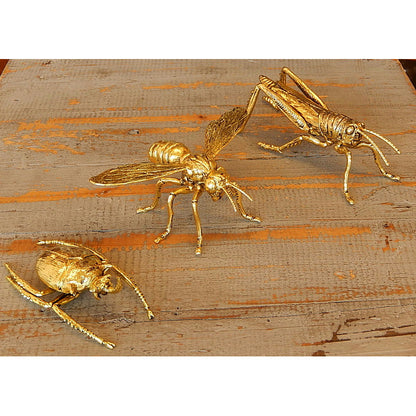 北欧雑貨 インテリア おしゃれ 真鍮 昆虫 殿様バッタ 金色 グラスホッパー ゴールドカラー ブラス ブロストコペンハーゲン Broste Copenhagen 06ABS3