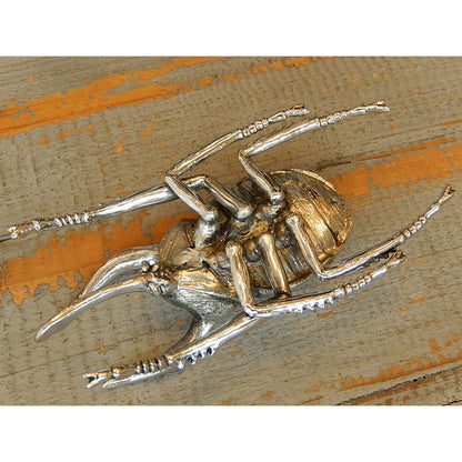 北欧雑貨 インテリア おしゃれ 昆虫 メタル シルバー 銀 アトラスオオカブト カブトムシ beetle ビートル ブロストコペンハーゲン METAL Broste Copenhagen 06S1