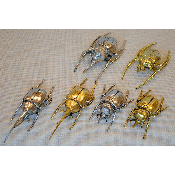 北欧雑貨 インテリア おしゃれ 昆虫 メタル シルバー 銀 アトラスオオカブト カブトムシ beetle ビートル ブロストコペンハーゲン METAL Broste Copenhagen 06S1