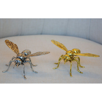 北欧雑貨 インテリア おしゃれ メタル シルバー 銀 昆虫 スズメバチ すずめ蜂 Sparrow bee スパロー ビー ブロストコペンハーゲン METAL Broste Copenhagen 06S2