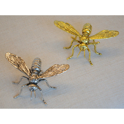北欧雑貨 インテリア おしゃれ メタル シルバー 銀 昆虫 スズメバチ すずめ蜂 Sparrow bee スパロー ビー ブロストコペンハーゲン METAL Broste Copenhagen 06S2