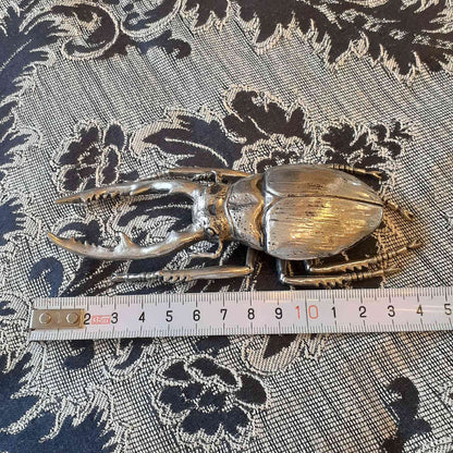 北欧雑貨 インテリア おしゃれ メタル シルバー 銀 昆虫 ノコギリクワガタ Stag beetle スタッグ ビートル ブロストコペンハーゲン METAL Broste Copenhagen 06S3