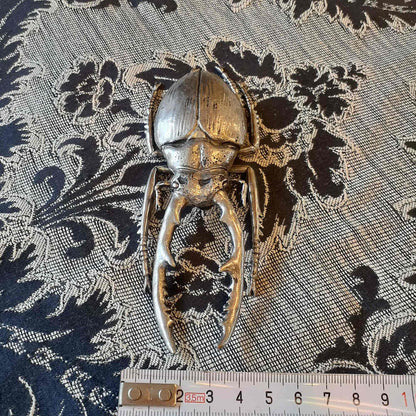 北欧雑貨 インテリア おしゃれ メタル シルバー 銀 昆虫 ノコギリクワガタ Stag beetle スタッグ ビートル ブロストコペンハーゲン METAL Broste Copenhagen 06S3