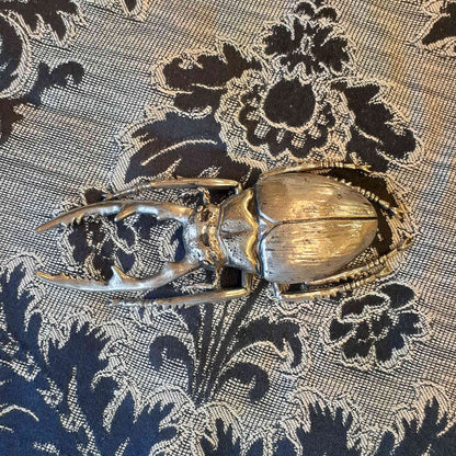 北欧雑貨 インテリア おしゃれ メタル シルバー 銀 昆虫 ノコギリクワガタ Stag beetle スタッグ ビートル ブロストコペンハーゲン METAL Broste Copenhagen 06S3