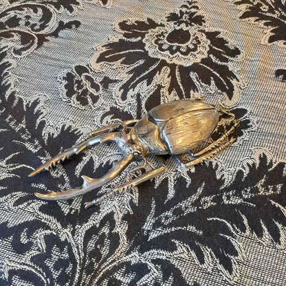 北欧雑貨 インテリア おしゃれ メタル シルバー 銀 昆虫 ノコギリクワガタ Stag beetle スタッグ ビートル ブロストコペンハーゲン METAL Broste Copenhagen 06S3