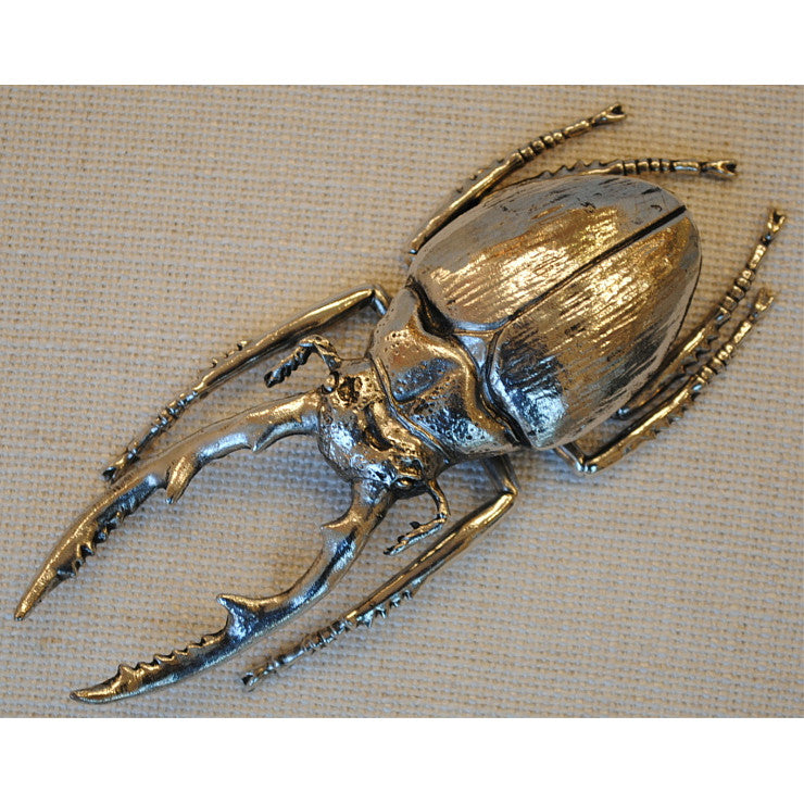 北欧雑貨 インテリア おしゃれ メタル シルバー 銀 昆虫 ノコギリクワガタ Stag beetle スタッグ ビートル ブロストコペンハーゲン METAL Broste Copenhagen 06S3