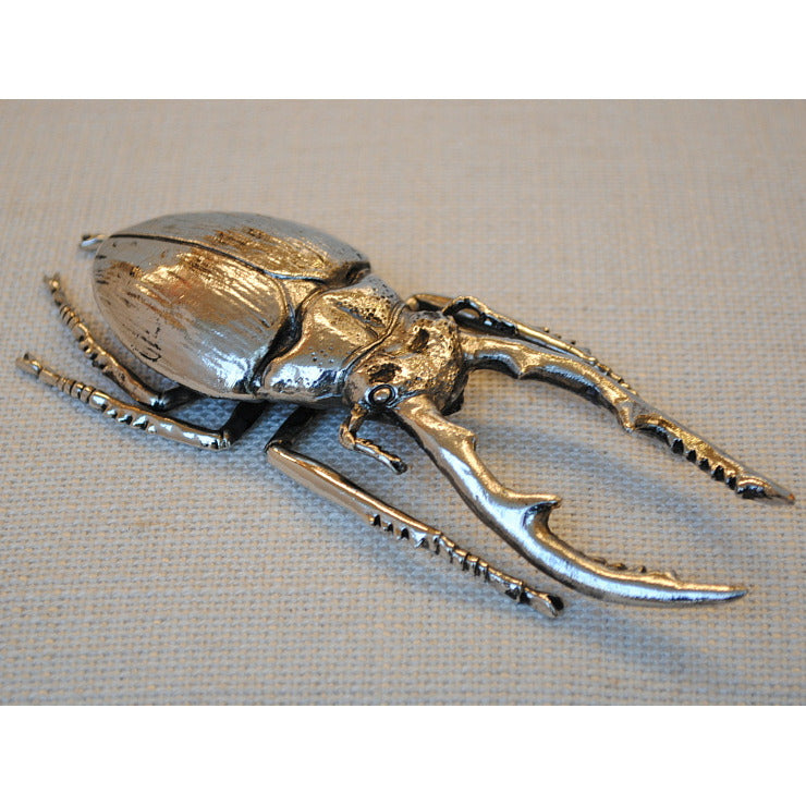 北欧雑貨 インテリア おしゃれ メタル シルバー 銀 昆虫 ノコギリクワガタ Stag beetle スタッグ ビートル ブロストコペンハーゲン METAL Broste Copenhagen 06S3