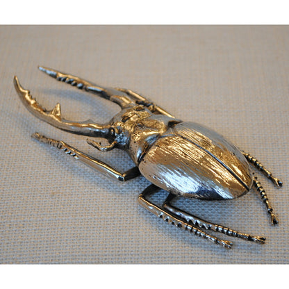 北欧雑貨 インテリア おしゃれ メタル シルバー 銀 昆虫 ノコギリクワガタ Stag beetle スタッグ ビートル ブロストコペンハーゲン METAL Broste Copenhagen 06S3