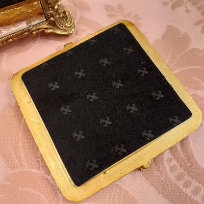 ボックス BOX ミラーボックス 宝箱 小物入れ スモールボックス 雑貨 アクセサリーボックス アンティーク風ボックス 収納箱 インテリア雑貨 ゴールド 1383014GD