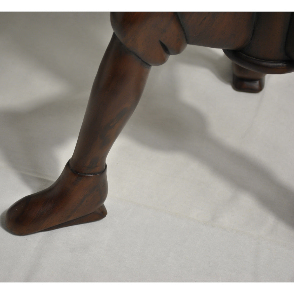 ロータステーブル ティーテーブル テーブル サイドテーブル ランプテーブル マホガニー家具 アンティーク風家具 アンティーク調 マホガニー無垢材 160014