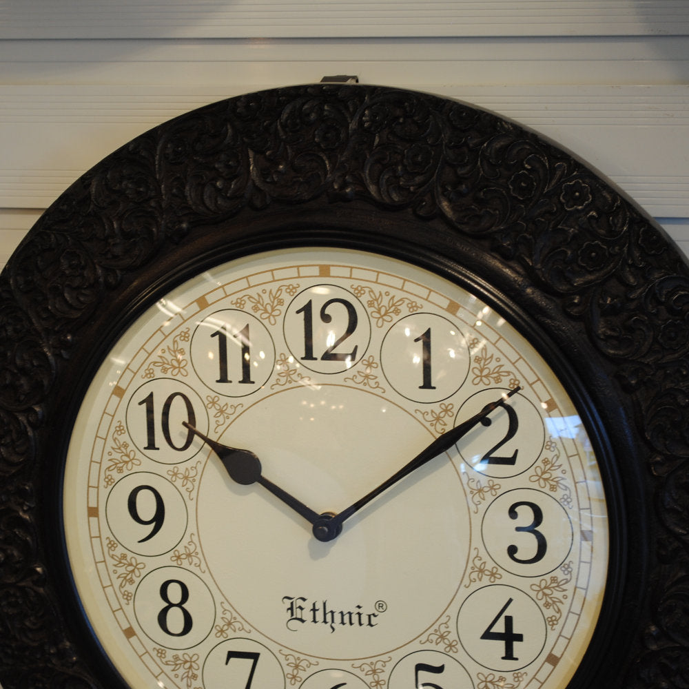 時計 壁掛け時計 掛時計 オシャレ おしゃれ ウォールクロック ウォール クロック 丸型時計 EthnicClockMakerts