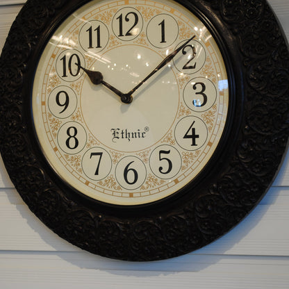 時計 壁掛け時計 掛時計 オシャレ おしゃれ ウォールクロック ウォール クロック 丸型時計 EthnicClockMakerts