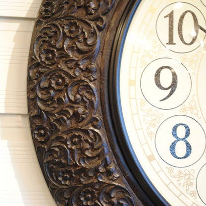 時計 壁掛け時計 掛時計 オシャレ おしゃれ ウォールクロック ウォール クロック 丸型時計 EthnicClockMakerts