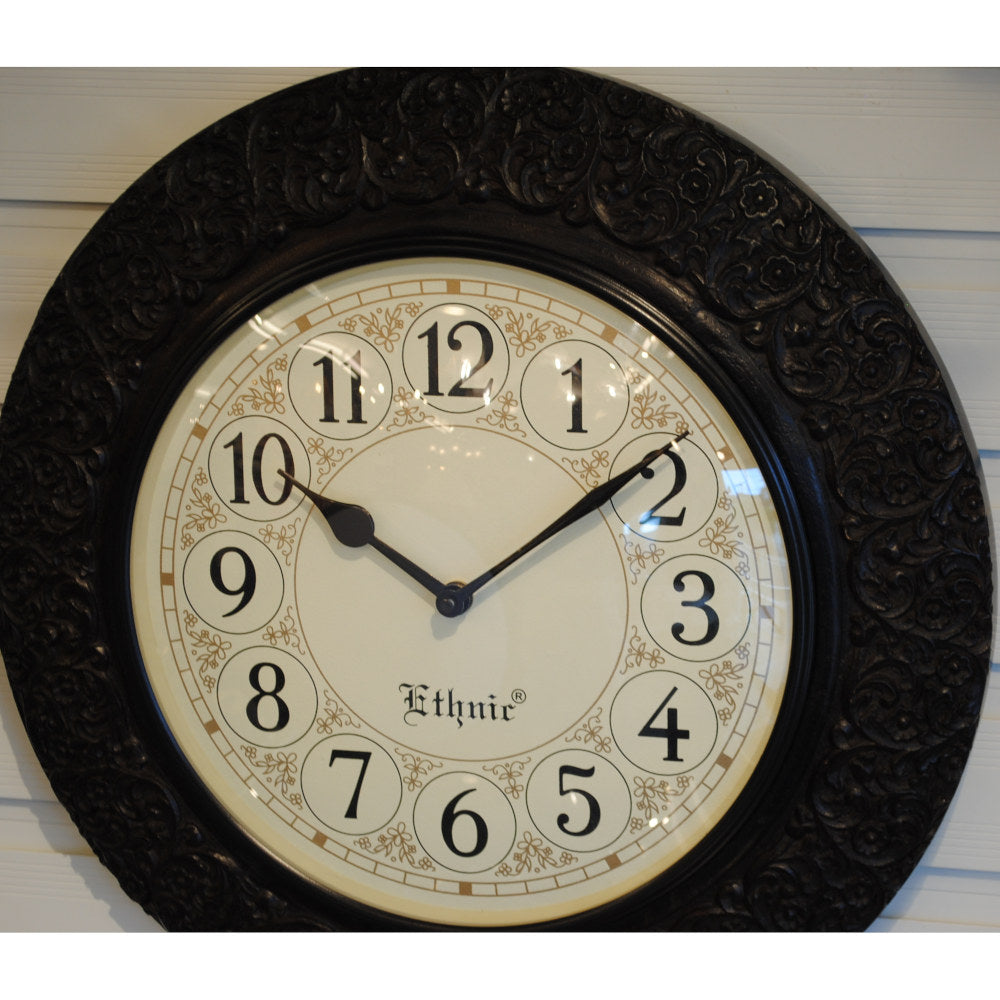 時計 壁掛け時計 掛時計 オシャレ おしゃれ ウォールクロック ウォール クロック 丸型時計 EthnicClockMakerts