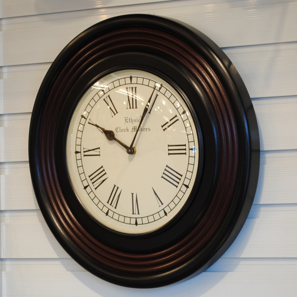 時計 壁掛け時計 掛時計 オシャレ おしゃれ ウォールクロック ウォール クロック 丸型時計 EthnicClockMakerts